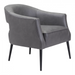 Zuo Berkeley Accent Chair Vintage Gray - Bed & Sofa Hub
