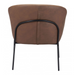 Zuo Quinten Accent Chair Vintage Brown - Bed & Sofa Hub