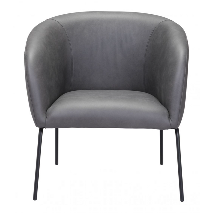 Zuo Quinten Accent Chair Vintage Gray - Bed & Sofa Hub