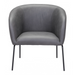 Zuo Quinten Accent Chair Vintage Gray - Bed & Sofa Hub