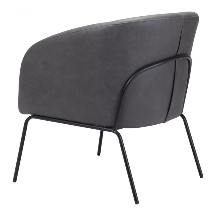 Zuo Quinten Accent Chair Vintage Gray - Bed & Sofa Hub