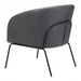 Zuo Quinten Accent Chair Vintage Gray - Bed & Sofa Hub
