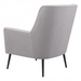 Zuo Ontario Accent Chair Gray - Bed & Sofa Hub