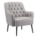 Zuo Tasmania Accent Chair Gray - Bed & Sofa Hub