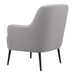 Zuo Tasmania Accent Chair Gray - Bed & Sofa Hub