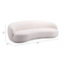 ZUO Tibet Sofa Cream - Bed & Sofa Hub