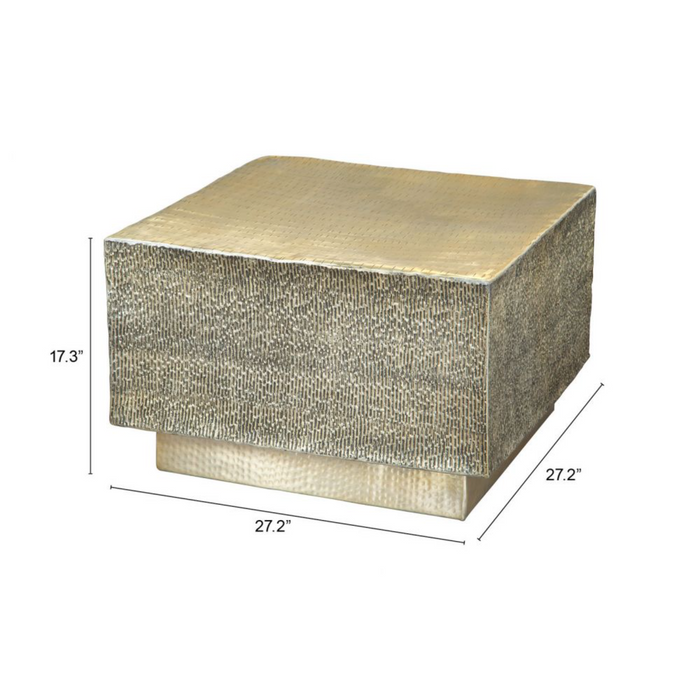 Zuo Mono Coffee Table Gold - Bed & Sofa Hub