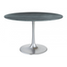 Zuo Metropolis Dining Table Gray & Silver - Bed & Sofa Hub