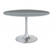 Zuo Star City Dining Table Gray & Silver - Bed & Sofa Hub