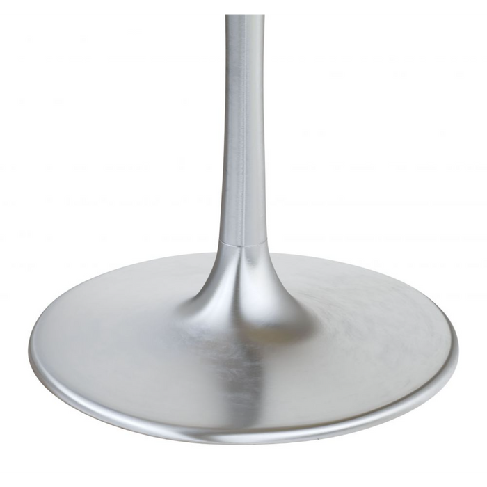 Zuo Star City Dining Table Gray & Silver - Bed & Sofa Hub