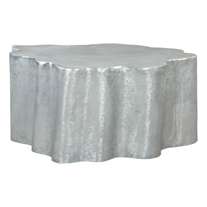 Zuo Kortha Coffee Table Antique Silver - Bed & Sofa Hub