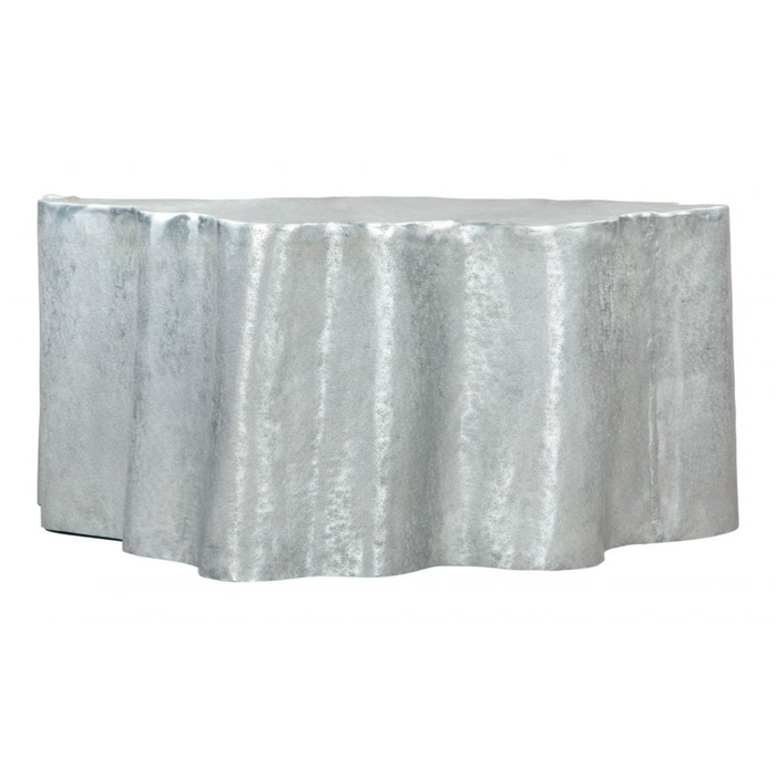 Zuo Kortha Coffee Table Antique Silver - Bed & Sofa Hub