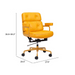 Zuo Smiths Office Chair Yellow - Bed & Sofa Hub