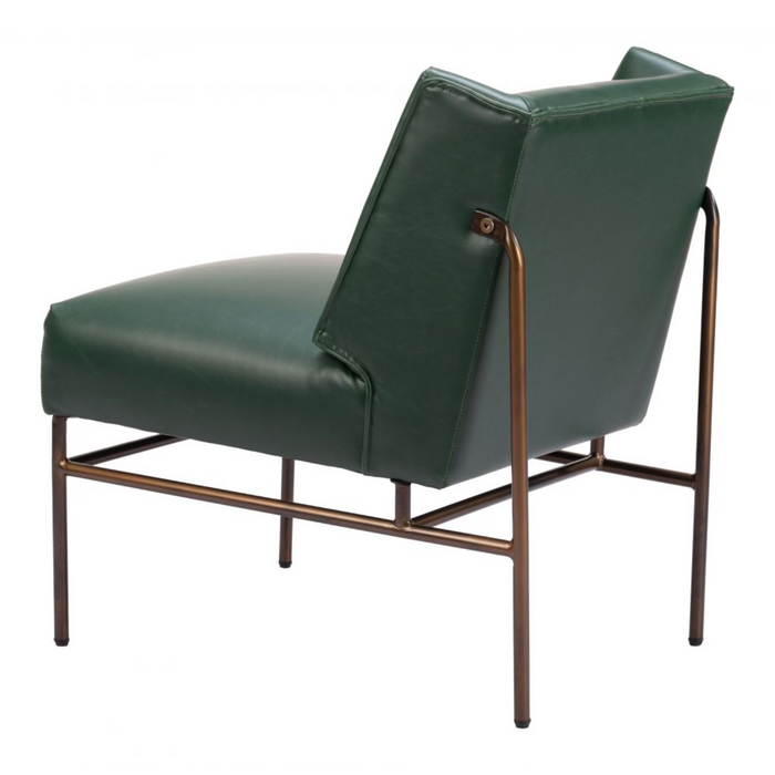 Zuo Atlanta Accent Chair Green - Bed & Sofa Hub