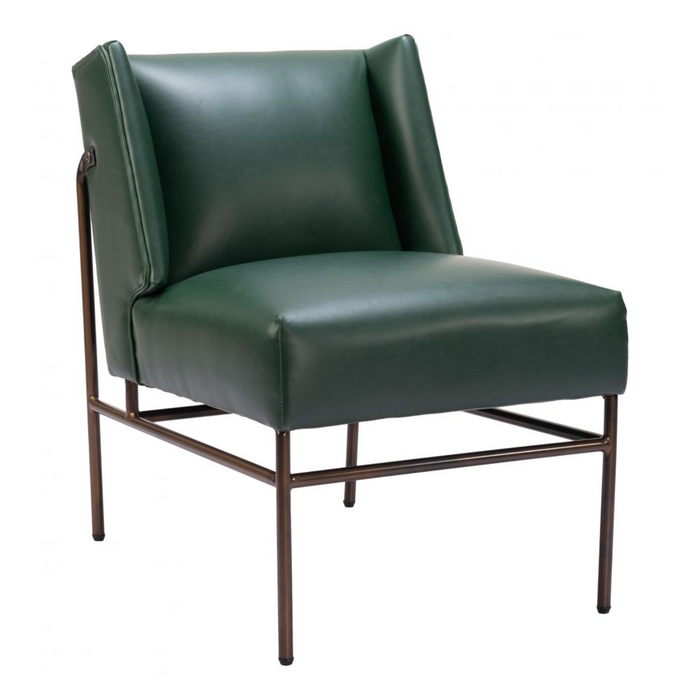 Zuo Atlanta Accent Chair Green - Bed & Sofa Hub