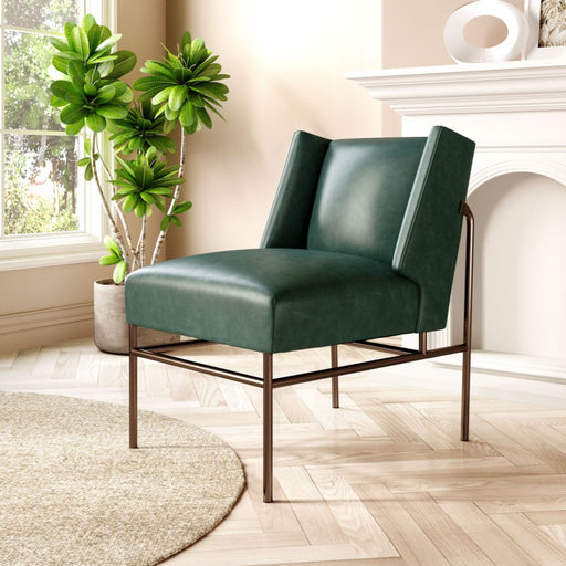 Zuo Atlanta Accent Chair Green - Bed & Sofa Hub