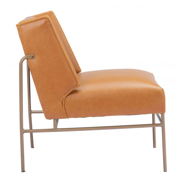 Zuo Atlanta Accent Chair Brown - Bed & Sofa Hub