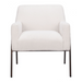 Zuo Charleston Accent Chair Cream - Bed & Sofa Hub