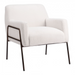 Zuo Charleston Accent Chair Cream - Bed & Sofa Hub