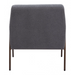 Zuo Charleston Accent Chair Gray - Bed & Sofa Hub