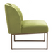Zuo Sante Fe Accent Chair Olive Green - Bed & Sofa Hub