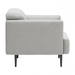 Zuo Amsterdam Armchair Light Gray - Bed & Sofa Hub
