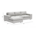 ZUO Brickell Sectional - Bed & Sofa Hub