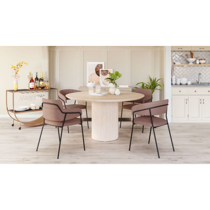 Zuo Izola Dining Table Natural - Bed & Sofa Hub