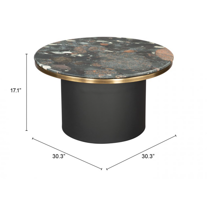 Zuo Luxor Coffee Table Multicolor - Bed & Sofa Hub