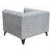 Zuo Punta Cana Armchair Leonardo Ash - Bed & Sofa Hub