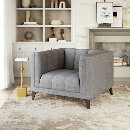 Zuo Punta Cana Armchair Leonardo Ash - Bed & Sofa Hub