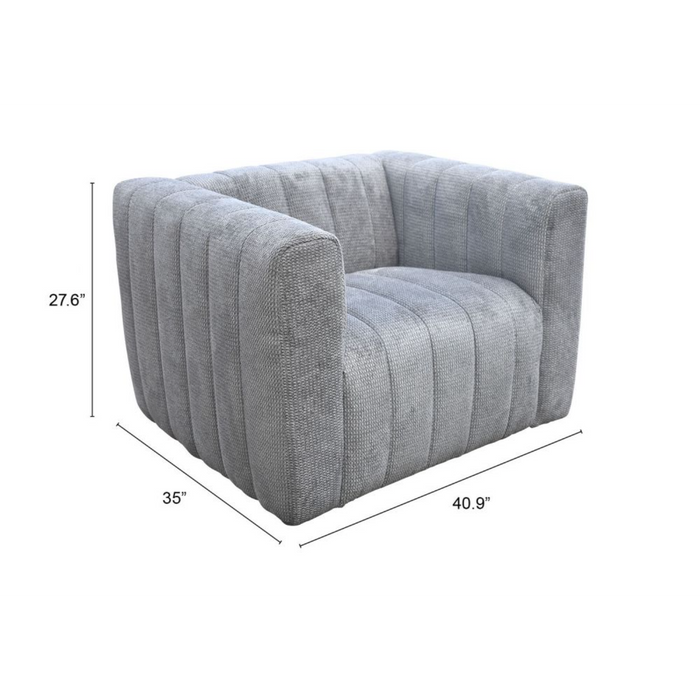 Zuo Puerto Plata Armchair Dason Snow - Bed & Sofa Hub