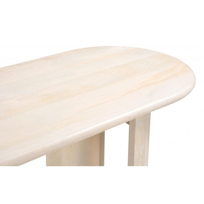 Zuo Risan Console Table Natural - Bed & Sofa Hub