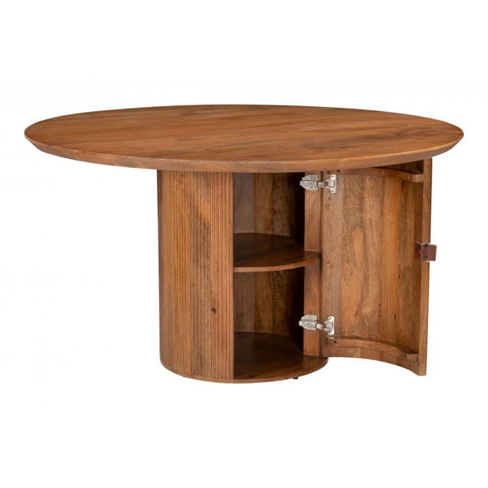 Zuo Izola Dining Table Brown - Bed & Sofa Hub