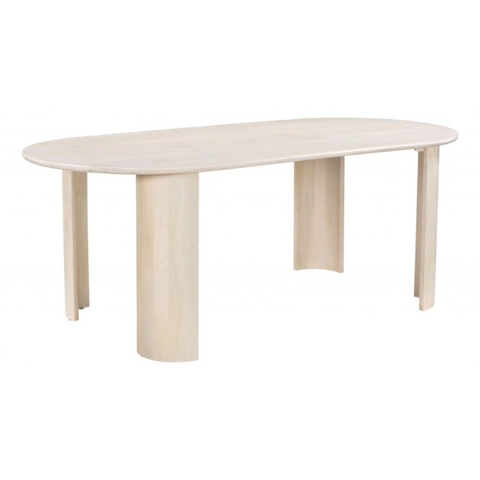 Zuo Risan Dining Table Natural - Bed & Sofa Hub