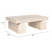 Zuo Kiel Coffee Table Natural - Bed & Sofa Hub