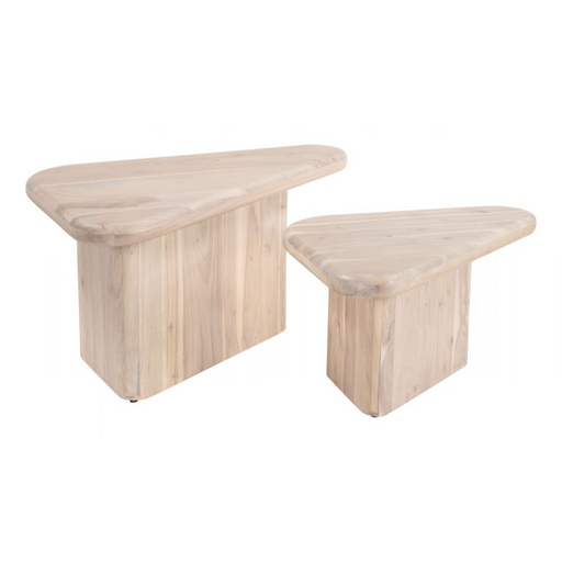 Zuo Navidic Coffee Table Set Natural - Bed & Sofa Hub