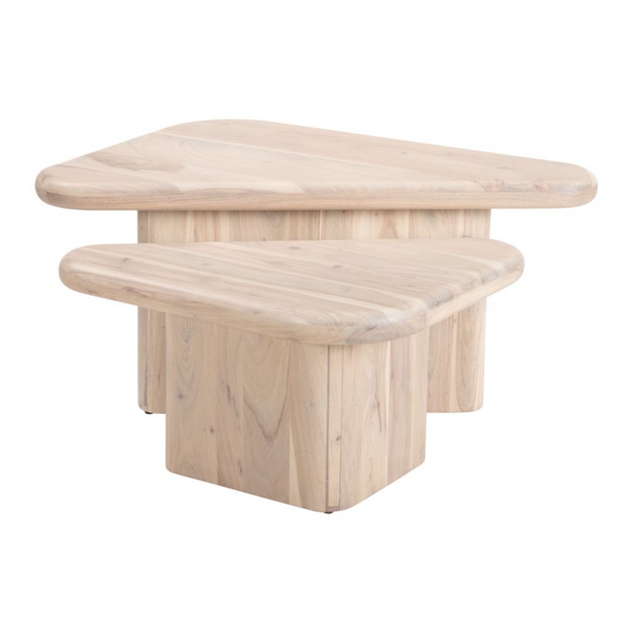 Zuo Navidic Coffee Table Set Natural - Bed & Sofa Hub