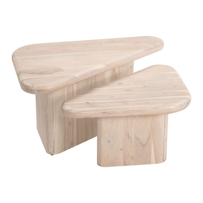 Zuo Navidic Coffee Table Set Natural - Bed & Sofa Hub
