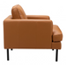 Zuo Decade Armchair Brown - Bed & Sofa Hub