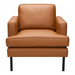 Zuo Decade Armchair Brown - Bed & Sofa Hub