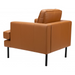 Zuo Decade Armchair Brown - Bed & Sofa Hub