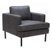 Zuo Decade Armchair Vintage Gray - Bed & Sofa Hub