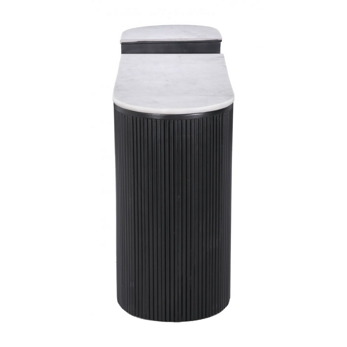 Zuo Ormara Console Table Set White & Black - Bed & Sofa Hub