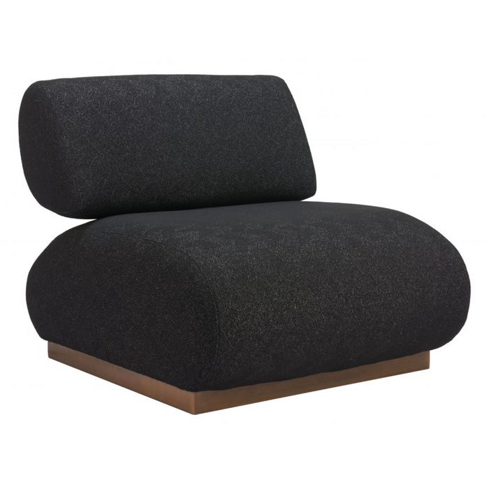 Zuo Barsa Accent Chair Black - Bed & Sofa Hub
