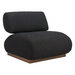 Zuo Barsa Accent Chair Black - Bed & Sofa Hub