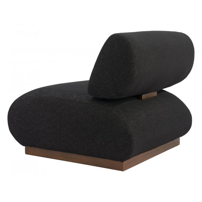 Zuo Barsa Accent Chair Black - Bed & Sofa Hub