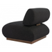 Zuo Barsa Accent Chair Black - Bed & Sofa Hub