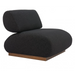Zuo Barsa Accent Chair Black - Bed & Sofa Hub