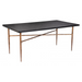 Zuo Nida Dining Table Black & Bronze - Bed & Sofa Hub